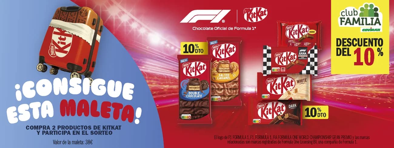 Sorteo Maletas Kit Kat Primavera